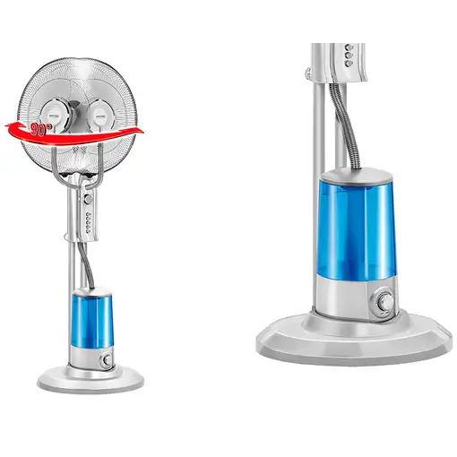 Ventilador Pie con Nebulizador de Agua, Oscilante, 3 Velocidades, MPM, MWP-20