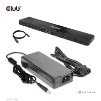 CLUB3D CSV-1566 base para portátil y replicador de puertos Acoplamiento USB 3.2 Ge