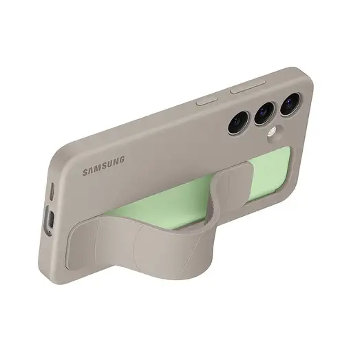 Samsung Standing Grip Case Taupe funda para teléfono móvil 15,8 cm (6.2") Gris