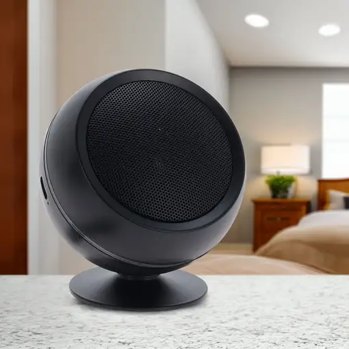 Well Home Altavoz inalámbrico con Bluetooth v5 y luz, recargable