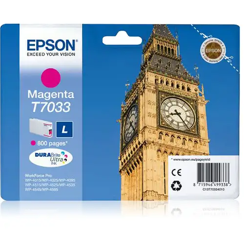 Epson Big Ben Cartucho T70334010 magenta L