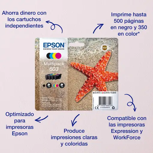 Epson Multipack 3-colours 603 EasyMail