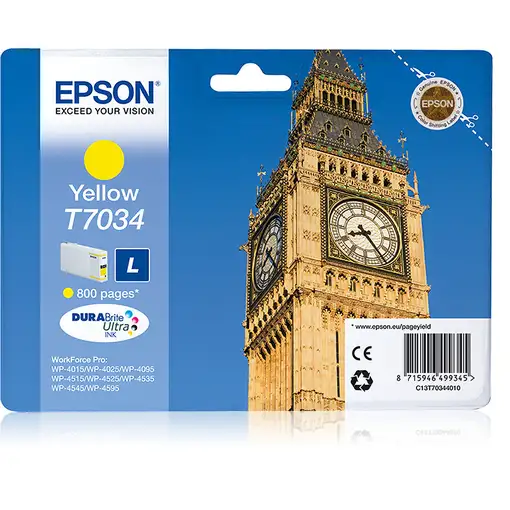 Epson Big Ben Cartucho T70344010 amarillo L
