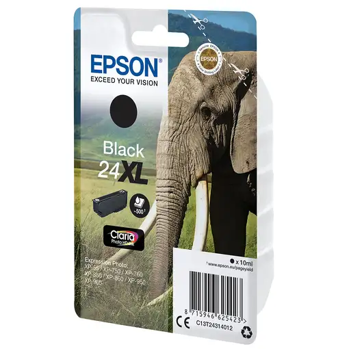 Epson Elephant Cartucho 24XL negro (etiqueta RF)