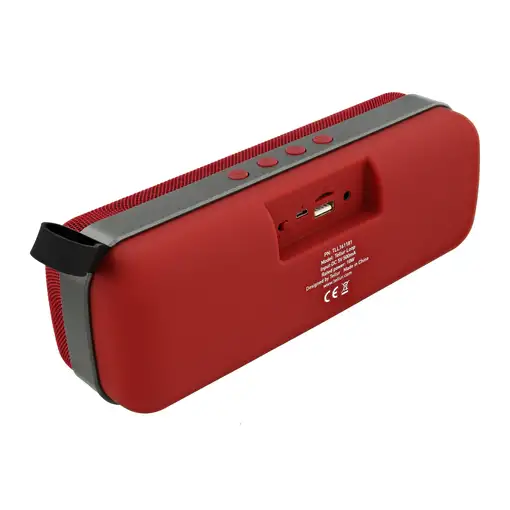 Altavoz Bluetooth Tellur Loop 10W, rojo