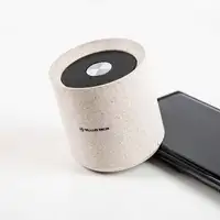 Altavoz Bluetooth Tellur Green, 3W, paja de trigo, nata