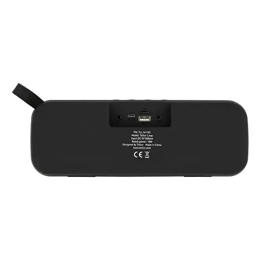 Altavoz Bluetooth Tellur Loop 10W, negro