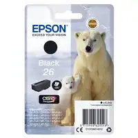 Epson Polar bear Cartucho 26 negro (etiqueta RF)