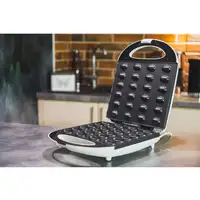 Hornillo Eléctrico para 24 Galletas en Forma de Nuez, Antiadherente, Mesko, MS3081