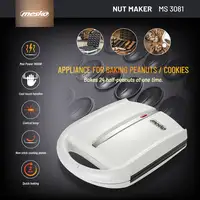 Hornillo Eléctrico para 24 Galletas en Forma de Nuez, Antiadherente, Mesko, MS3081