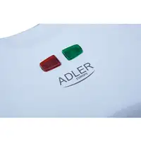 Adler AD 311 gofrera 2 barquillo(s) 700 W Negro, Blanco