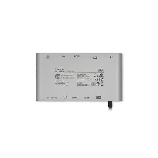 Kensington Replicador móvil USB-C de 5 Gbps UH1440P con dos salidas de vídeo sin d