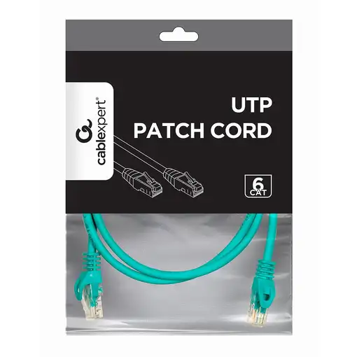 Gembird PP6U-2M cable de red Verde Cat6 U/UTP (UTP)