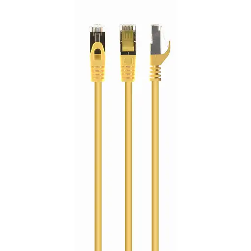 Gembird PP6A-LSZHCU-Y-0.5M cable de red Amarillo 0,5 m Cat6a S/FTP (S-STP)