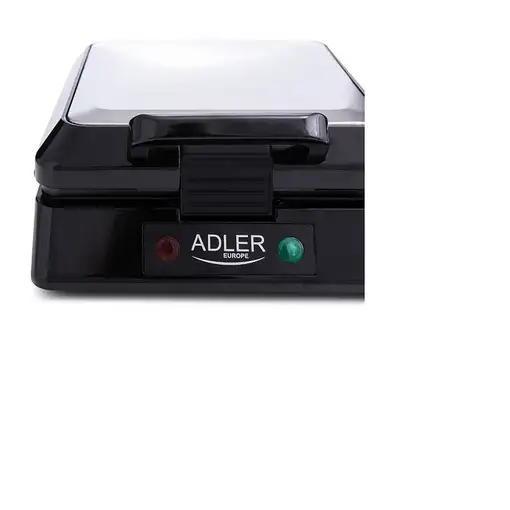 Adler AD 3036 gofrera 4 barquillo(s) 1500 W Negro, Gris