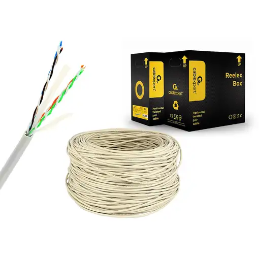 Gembird UPC-6004SE-L cable de red Gris 305 m Cat6 U/UTP (UTP)