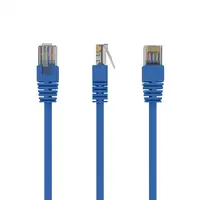 Gembird PP12-1M/B cable de red Azul Cat5e