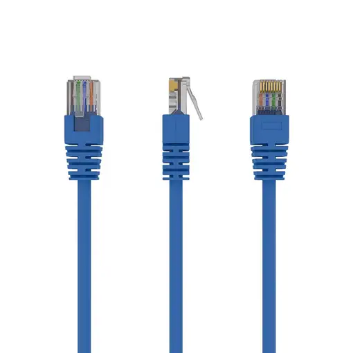 Gembird PP12-1M/B cable de red Azul Cat5e
