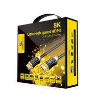 Gembird CCBP-HDMI8K-AOC-20M cable HDMI HDMI tipo A (Estándar) Negro