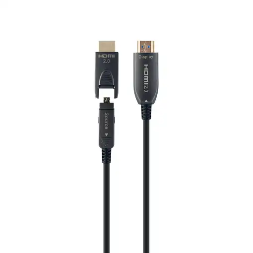Gembird CCBP-HDMID-AOC-50M cable HDMI HDMI tipo D (Micro) HDMI tipo A (Estándar) N