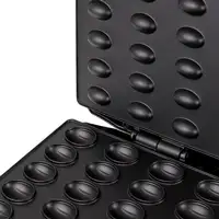 Mesko Home MS 3041 gofrera 24 barquillo(s) 1600 W Negro