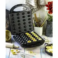 Mesko Home MS 3041 gofrera 24 barquillo(s) 1600 W Negro