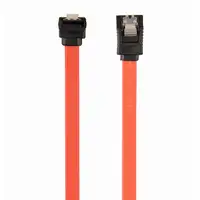 Gembird CC-SATAM-DATA90 cable de SATA 0,5 m Negro, Rojo