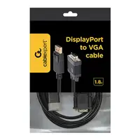 Gembird CCP-DPM-VGAM-6 adaptador de cable de vídeo 1,8 m VGA (D-Sub) DisplayPort N