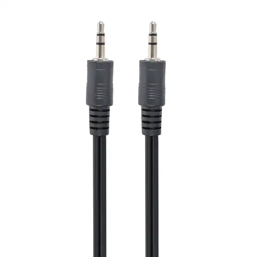 Gembird 1.2m, 3.5mm/3.5mm, M/M cable de audio 1,2 m 3,5mm Negro