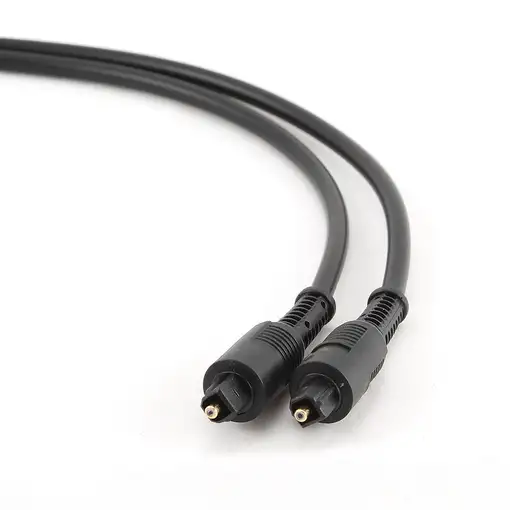 Gembird Toslink, 3m cable de audio Negro