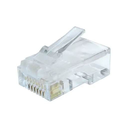 Gembird LC-8P8C-002/100 conector RJ-45 Transparente