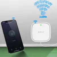Sensor de gas Tellur Smart WiFi, DC12V 1A, blanco