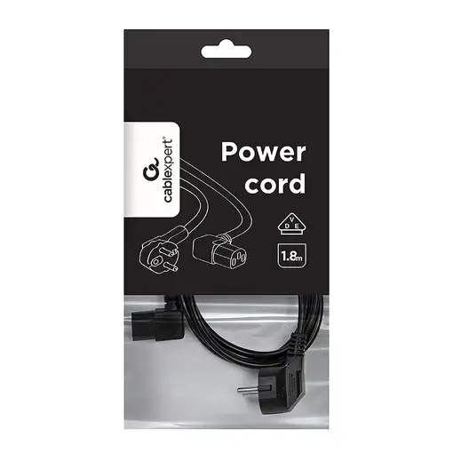 Gembird PC-186A-VDE cable de transmisión Negro 1,8 m