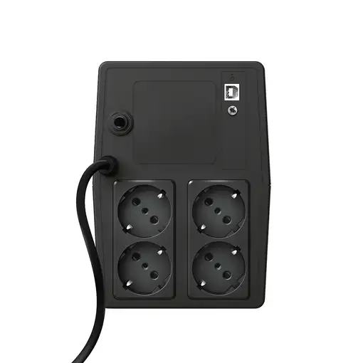 Trust Paxxon sistema de alimentación ininterrumpida (UPS) 1 kVA 600 W 4 salidas AC