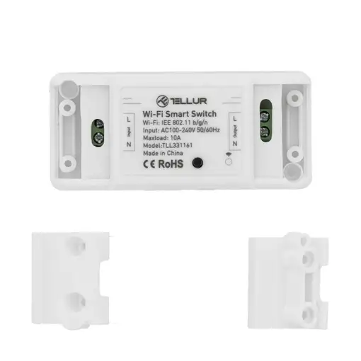 Conmutador en línea Tellur Smart WiFi, 2200W, blanco