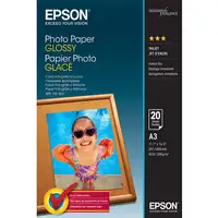 Epson Photo Paper Glossy - A3 - 20 Hojas