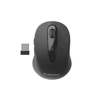 Gembird MUSW-6B-01 ratón Oficina mano derecha RF inalámbrico Óptico 1600 DPI