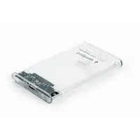 Gembird EE2-U3S9-6 caja para disco duro externo Caja de disco duro (HDD) Transpare