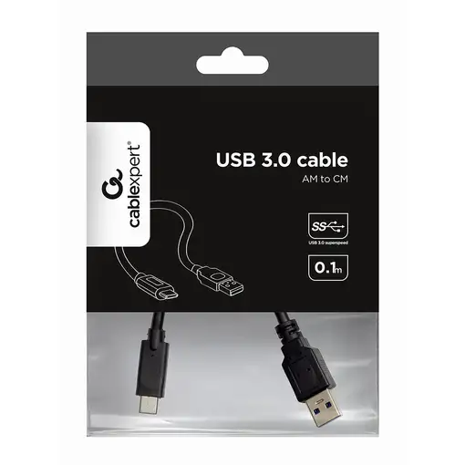 Cablexpert CCP-USB3-AMCM-0.1M cable USB USB 3.2 Gen 1 (3.1 Gen 1) 0,1 m USB A USB