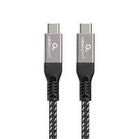 Gembird CCBP-USB4-CMCM240-1.5M cable USB USB4 Gen 3x2 1,5 m USB C Negro, Plata