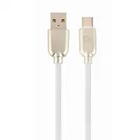 Cablexpert CC-USB2R-AMCM-2M-W cable USB USB 2.0 USB A USB C Blanco