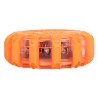 Tellur Basic LED señal de emergencia y linterna, 3 x AAA, magnética, naranja