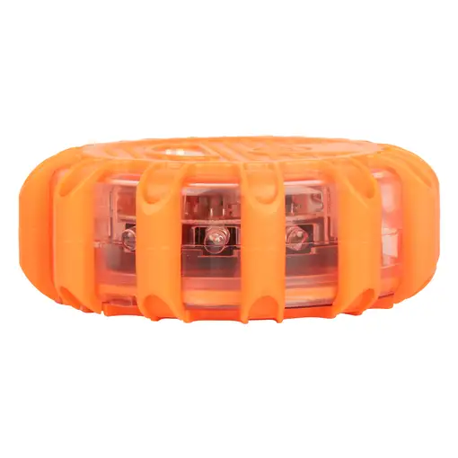 Tellur Basic LED señal de emergencia y linterna, 3 x AAA, magnética, naranja