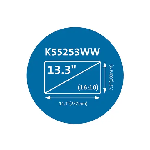 Kensington Filtro magnético de privacidad MagPro para portátiles de 13,3'' (16:10)