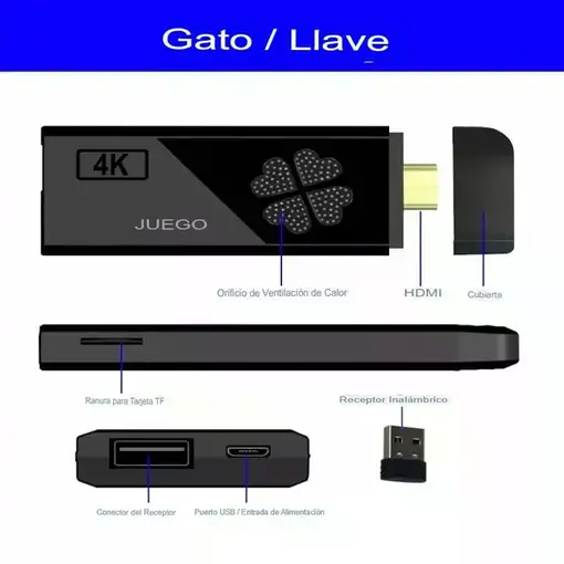 Consola Retro HDMI Con Mandos