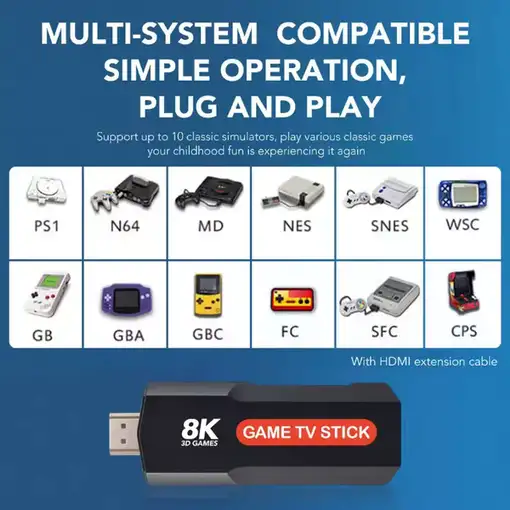 Game TV Stick Mini Android TV