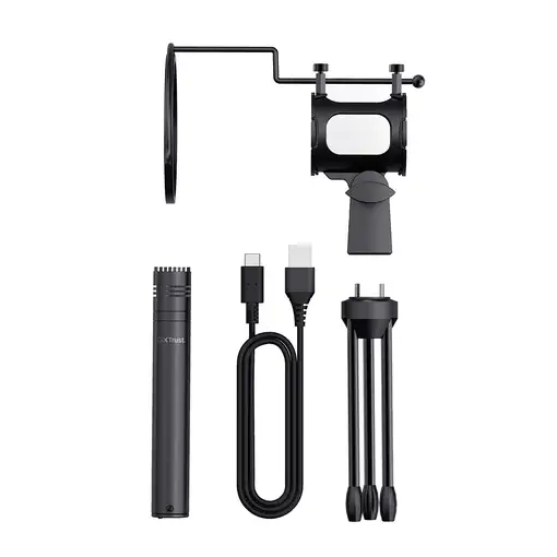 Trust GXT 241 Velica Negro Micrófono para PC