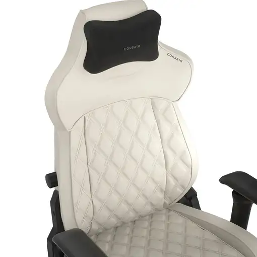 Corsair TC500 LUXE Silla para videojuegos de PC Asiento acolchado Beige