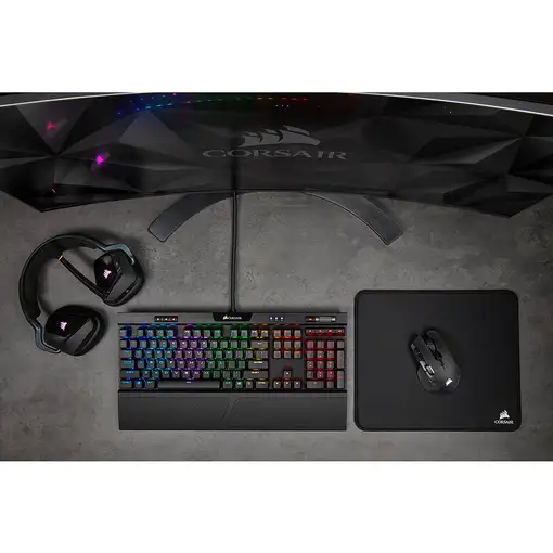 Corsair IRONCLAW RGB ratón Juego mano derecha RF Wireless + Bluetooth + USB Type-A