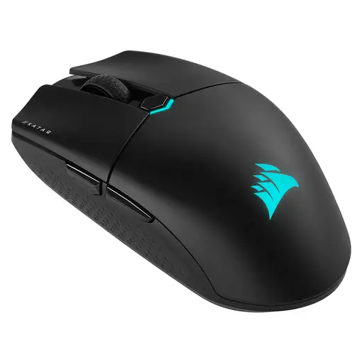 Corsair KATAR ELITE Wireless ratón Juego mano derecha RF Wireless + Bluetooth + US
